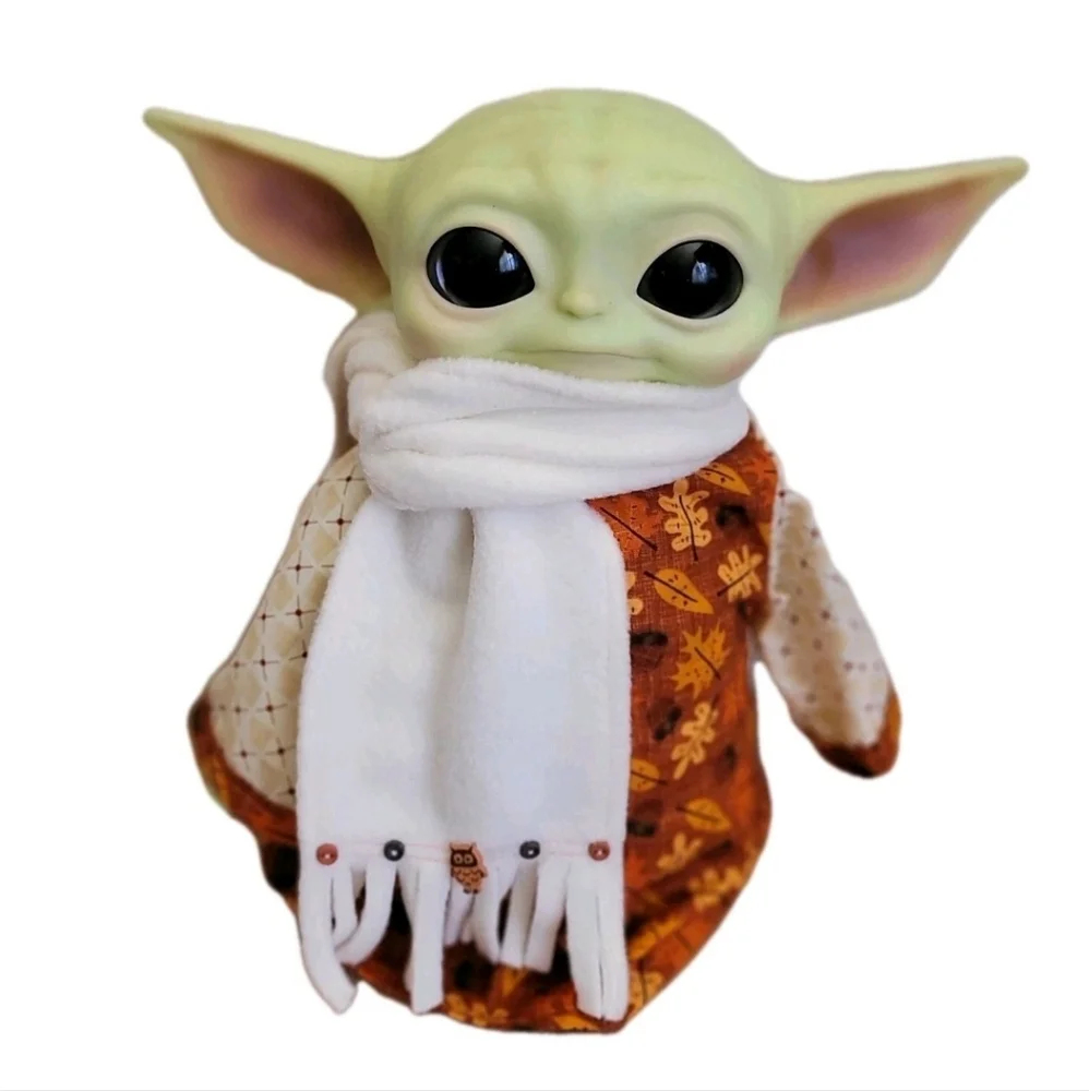 Autumn Owl 2pc Fall Leaves Outfit/Scarf set‎ for 11